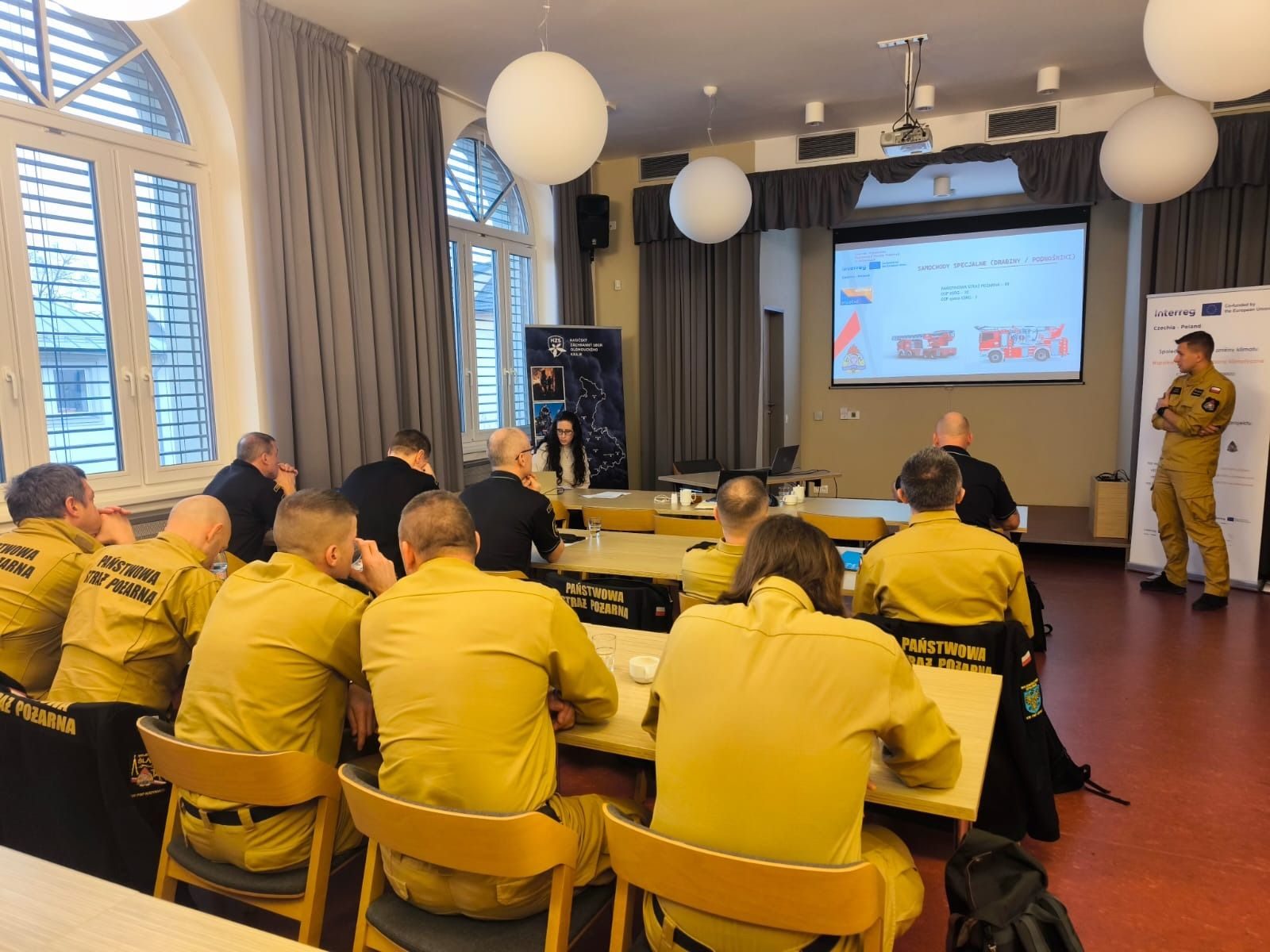 Hasiči společně proti vichřicím