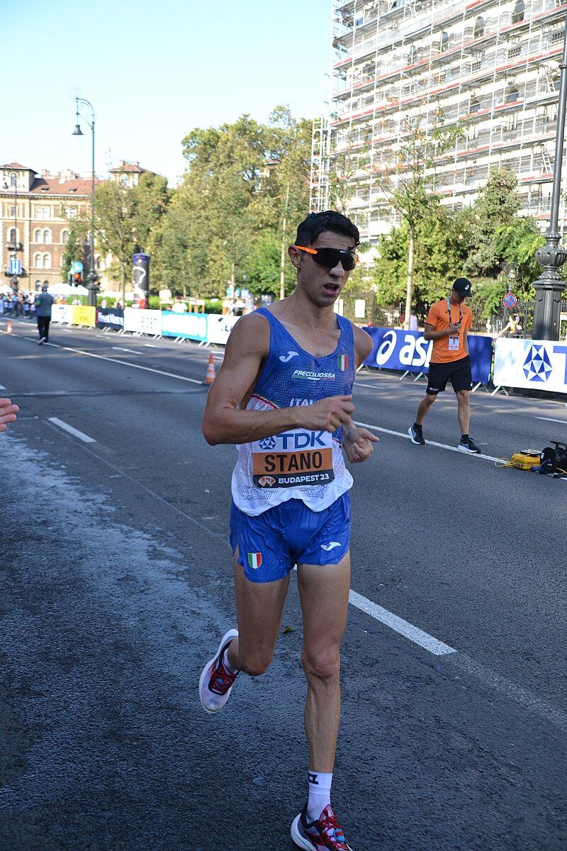 Massimo Stano pokořil světový rekord v chůzi v Poděbradech
