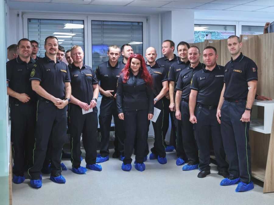 Hasiči z Olomouckého kraje uctili památku kolegy hromadným odběrem krve