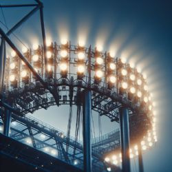 Andrův stadion - nová osvětlení na obzoru