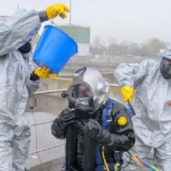 Potápěči z Olomoucka trénovali v náročných podmínkách čistírny odpadních vod