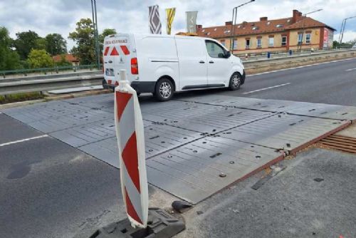 obrázek:Oprava mostního závěru v Olomouci: Omezení dopravy potrvá do konce roku 2025