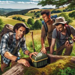 Hledání tajemných kešek v Olomouci