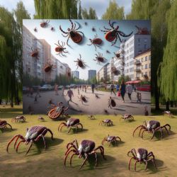 Olomouc je město s největším podílem infikovaných klíšťat