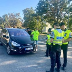 Hasiči a policisté v Přerově radili řidičům a řidičkám